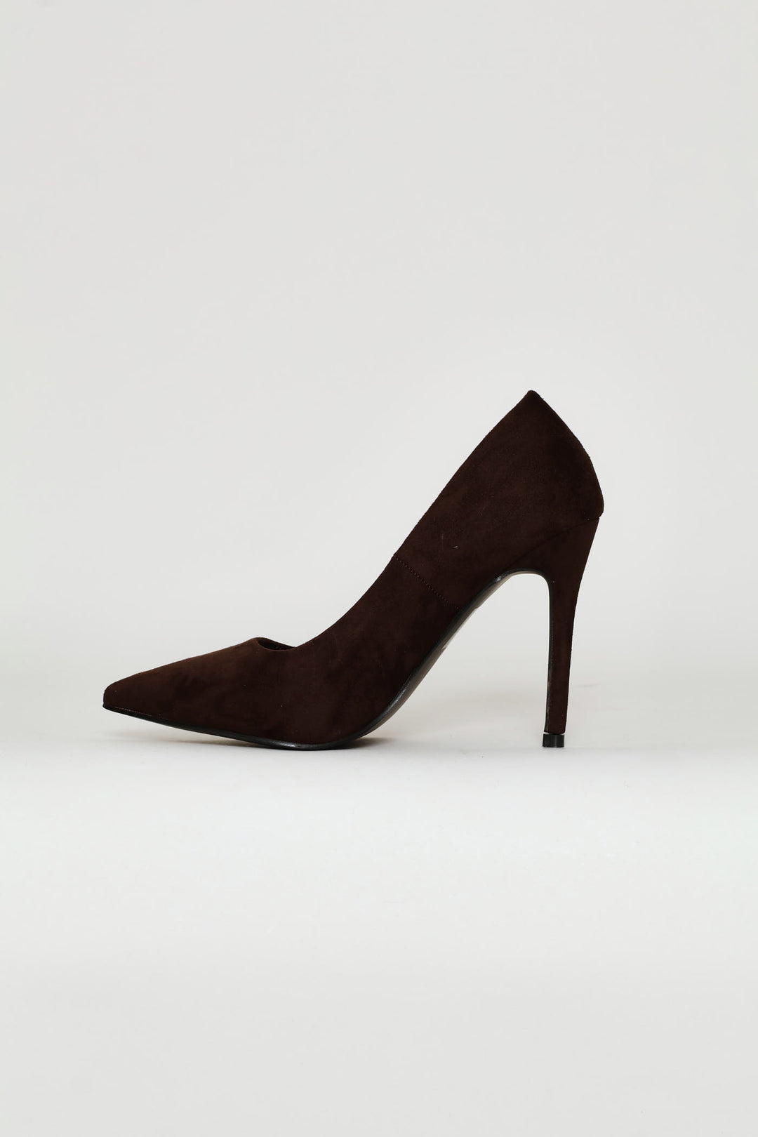 Pointy Stiletto Heel - Chocolate