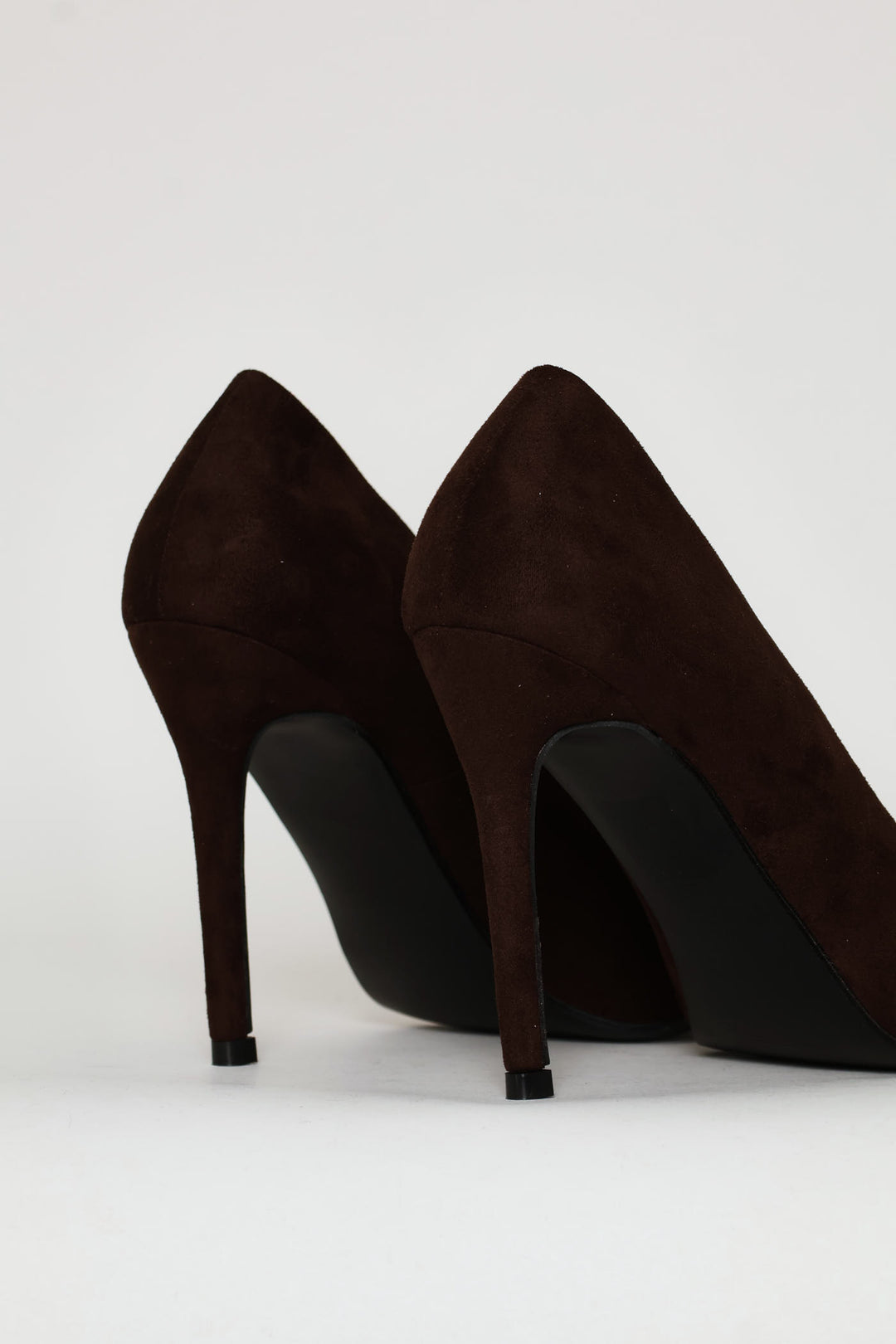 Pointy Stiletto Heel - Chocolate