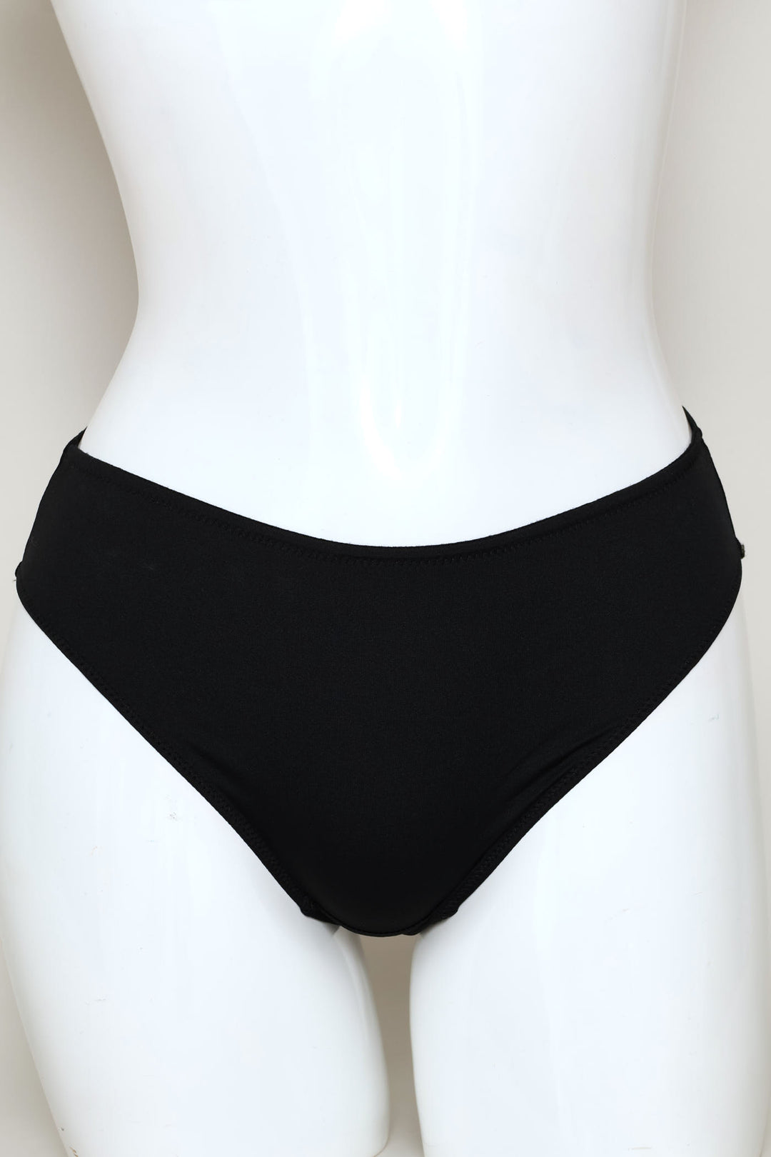 2 Pack Bikini Panties - Beige/Black