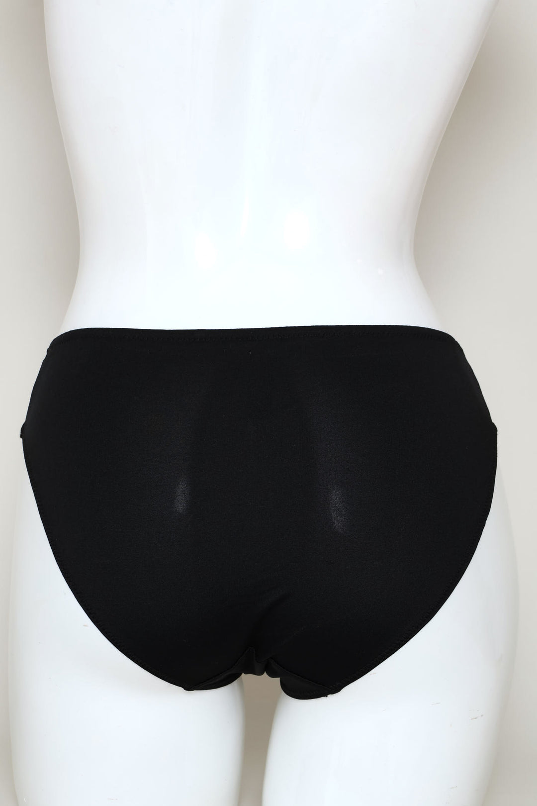 2 Pack Bikini Panties - Beige/Black