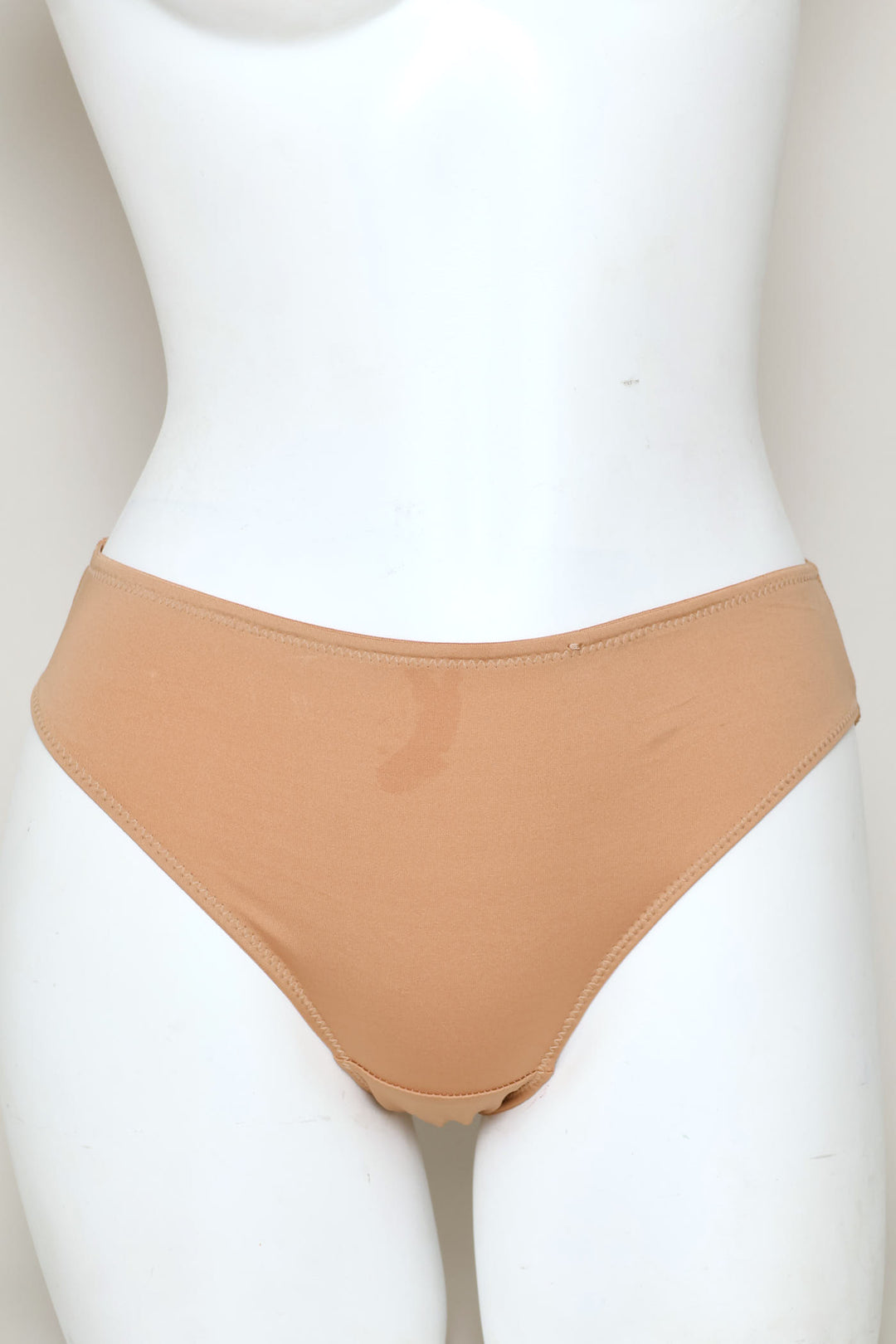 2 Pack Bikini Panties - Beige/Black