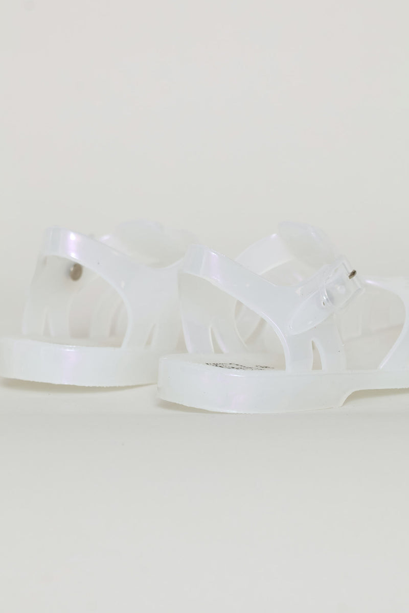 Pre-Girls Jelly Fisherman Sandal  - Clear