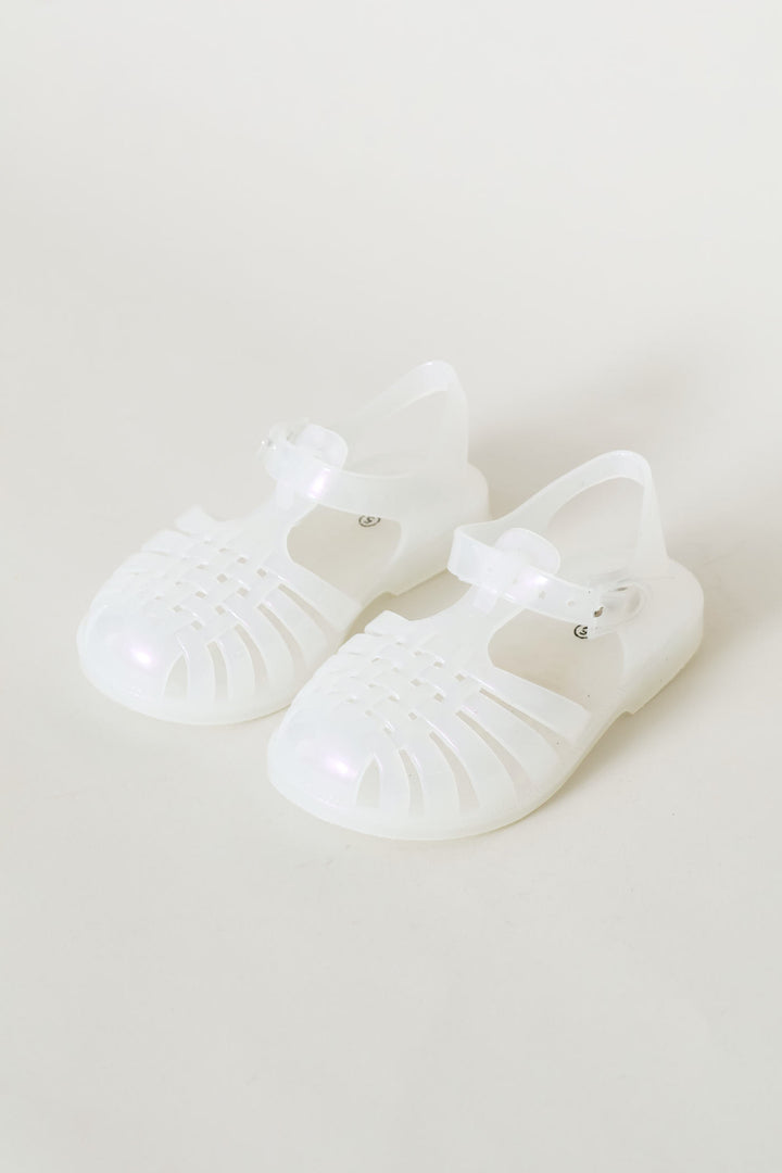 Pre-Girls Jelly Fisherman Sandal  - Clear