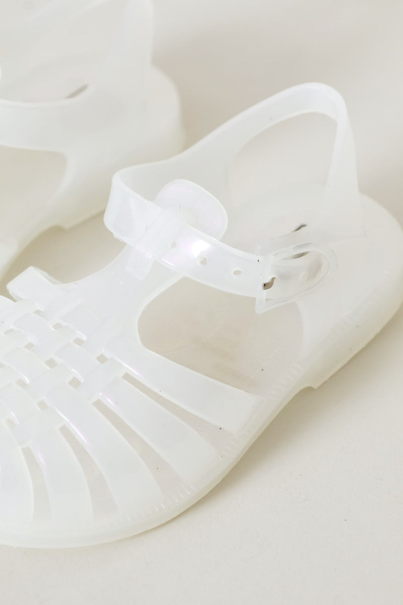Pre-Girls Jelly Fisherman Sandal  - Clear