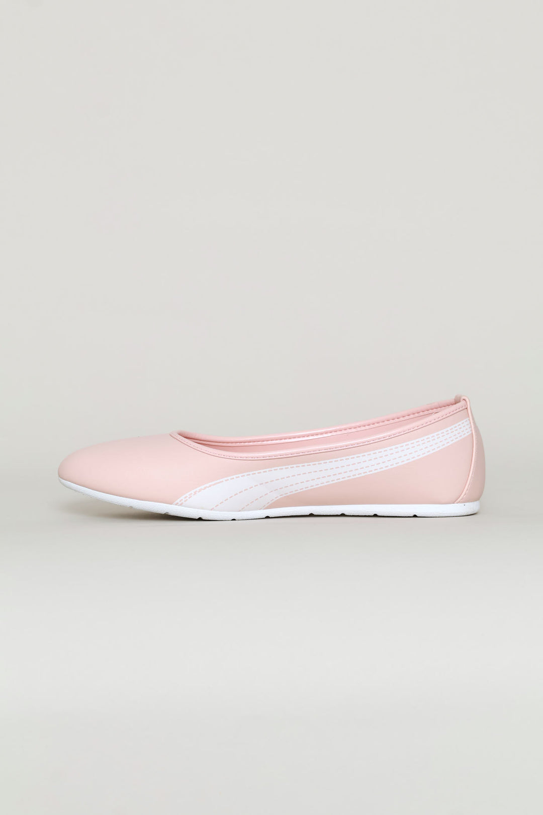 Ballerina Stitched V Sandal - Pink