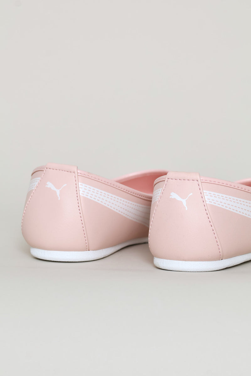 Ballerina Stitched V Sandal - Pink