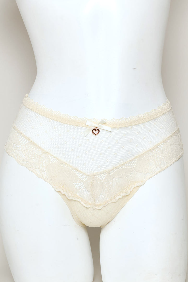 2 Pack Dobby Mesh Boyleg Panties - Navy