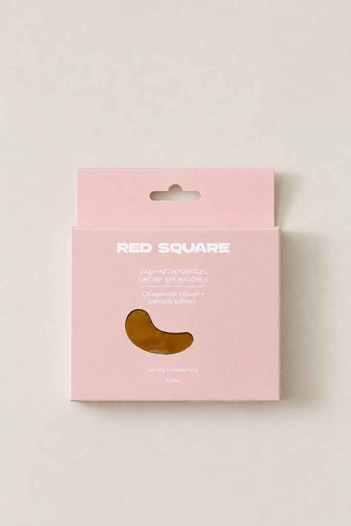 Red Square Calming Hydrogel Under Eye Patch 4Pk