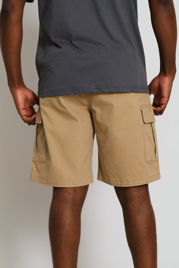 Basic Cargo Short - Dark Stone