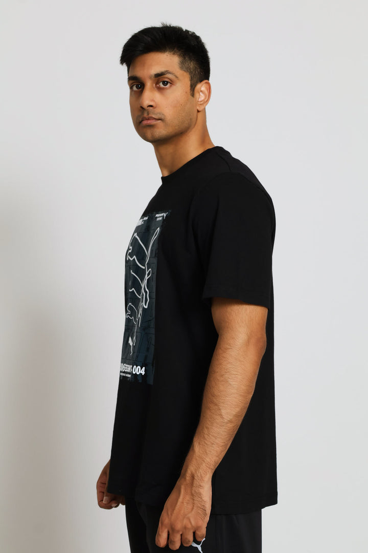 Graphics Box Tee - Black
