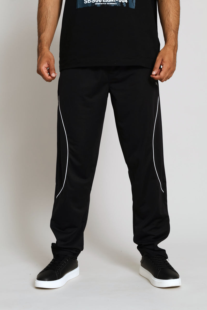 Essential Tricot Slim Pants - Black