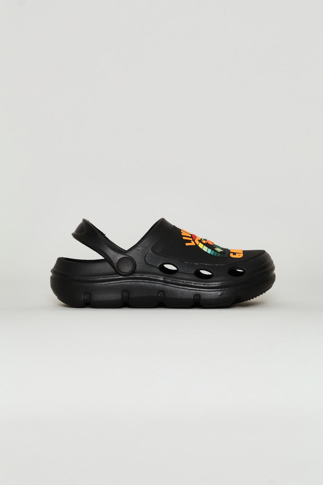 Boys Console Gaming Clog - Black