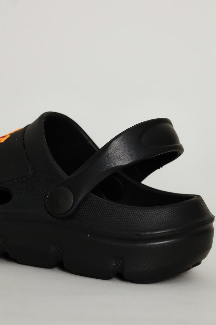 Boys Console Gaming Clog - Black