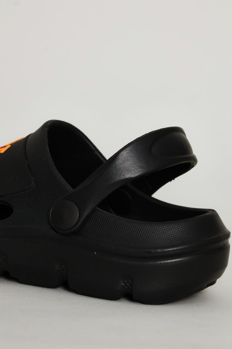 Boys Console Gaming Clog - Black