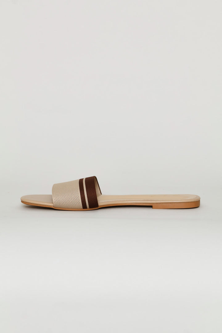 Flyknit Single Band Mule Sandal - Stone