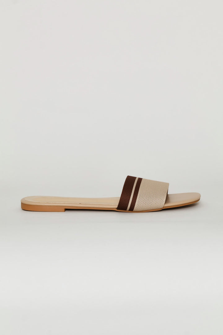 Flyknit Single Band Mule Sandal - Stone