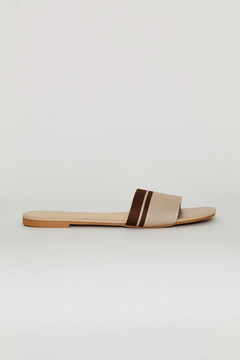 Flyknit Single Band Mule Sandal - Stone