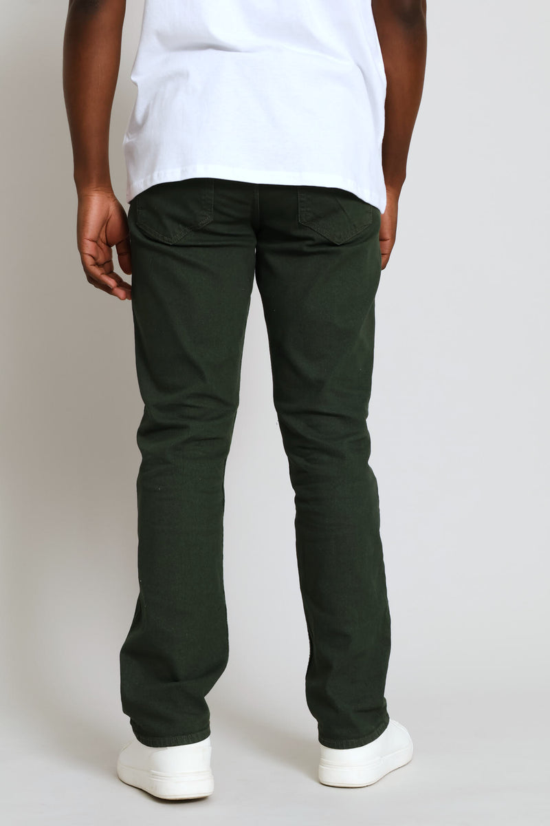 Denim Pants - Fatigue