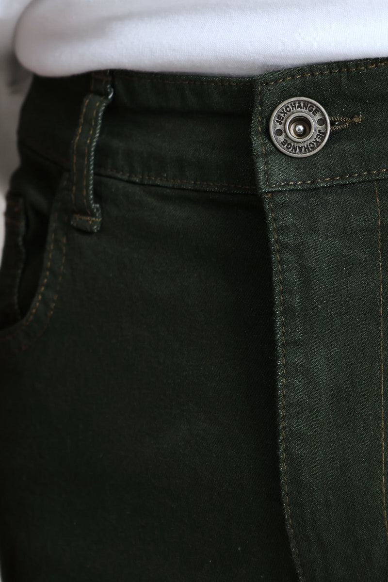 Denim Pants - Fatigue