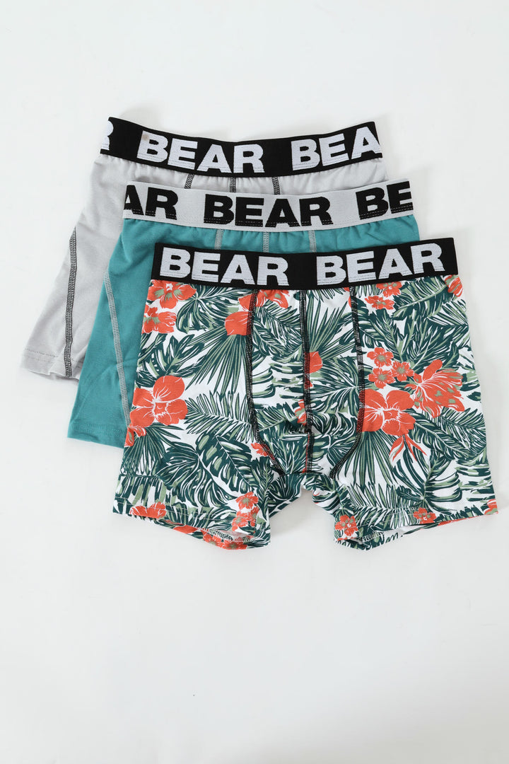 3 Pack Spring Floral Bodyshorts - Multi