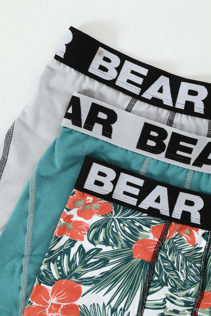 3 Pack Spring Floral Bodyshorts - Multi