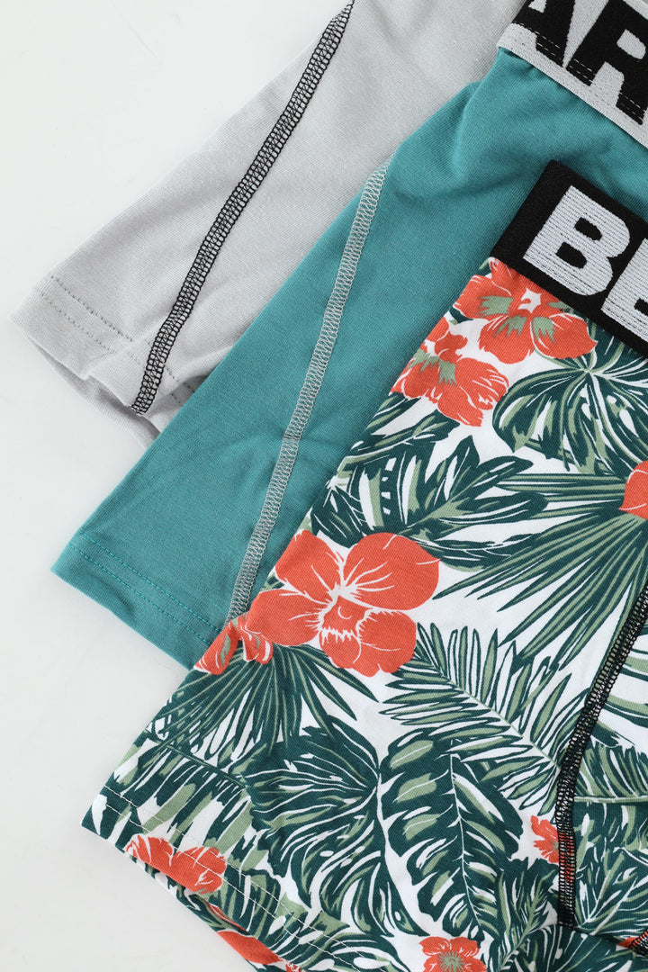 3 Pack Spring Floral Bodyshorts - Multi