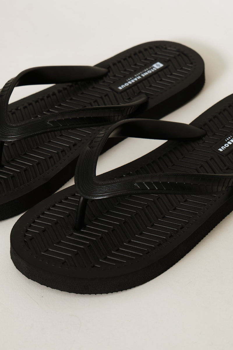 Basic Eva Flip Flops - Black