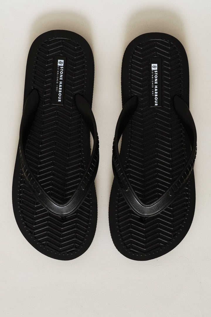 Basic Eva Flip Flops - Black