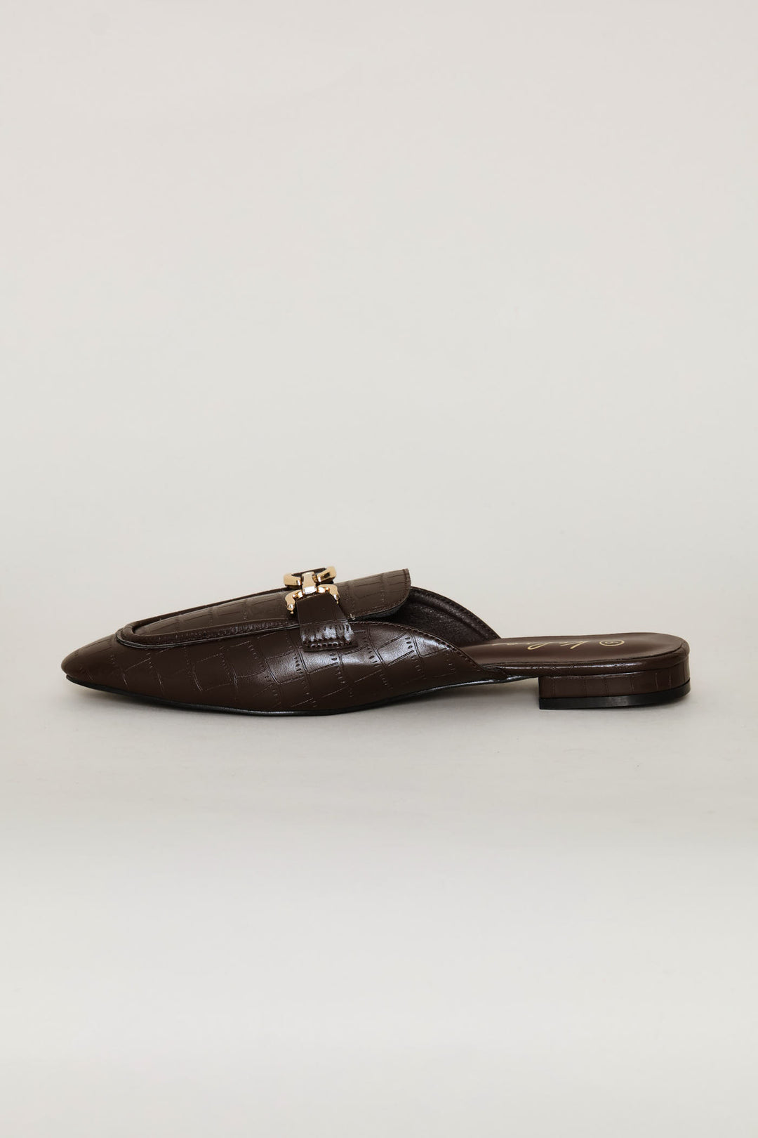Croc Slip On Loafer - Chocolate
