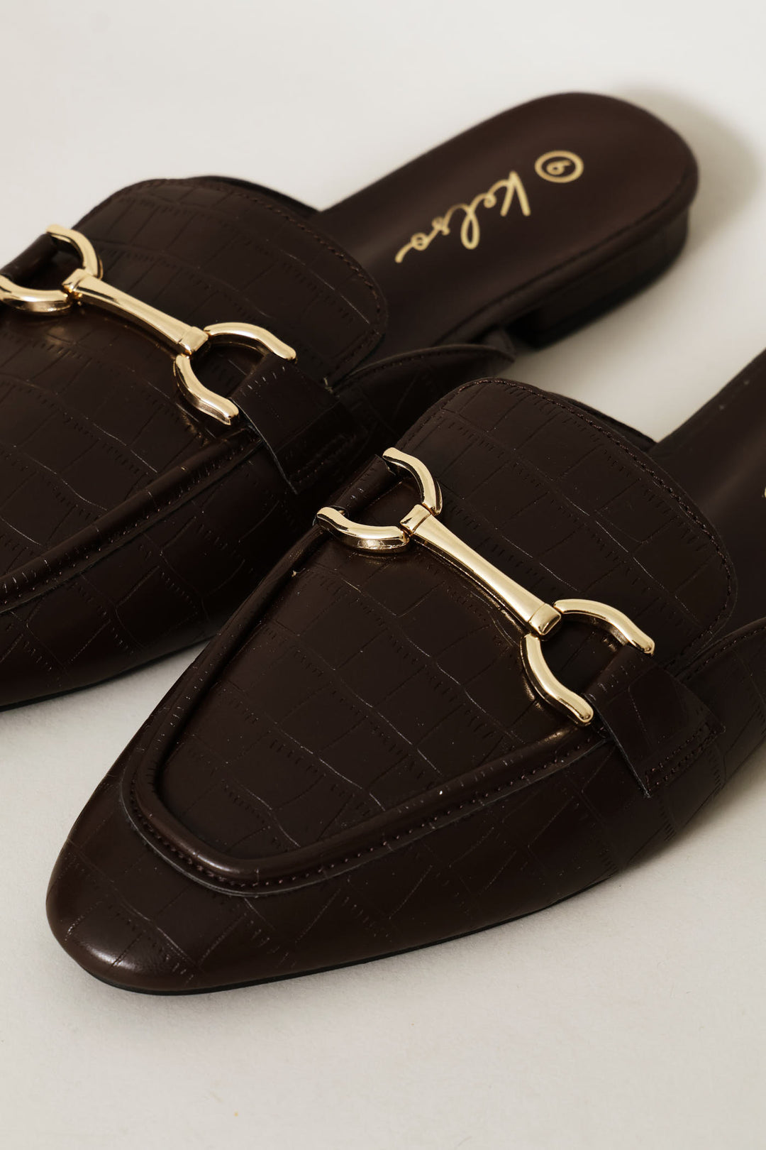 Croc Slip On Loafer - Chocolate