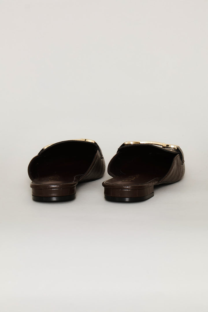 Croc Slip On Loafer - Chocolate
