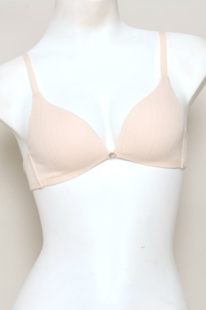 2 Pack Non Wired Pointelle Bra - Multi