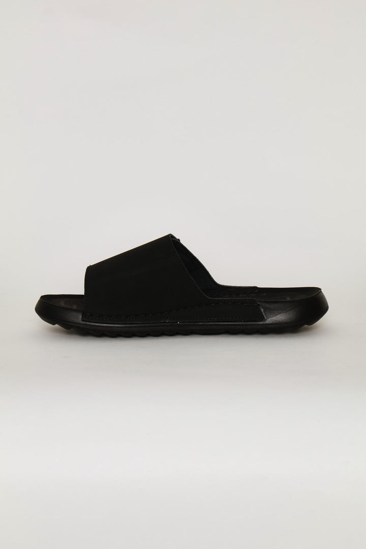 Comfort Mule Sandal - Black
