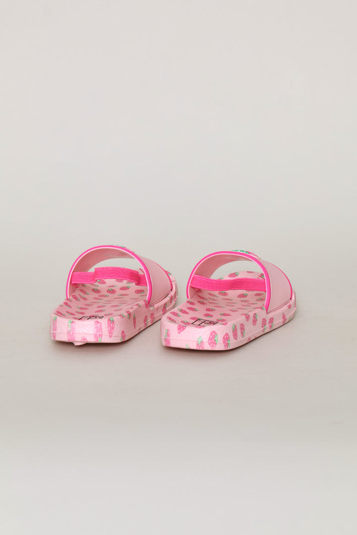Pre-Girls Strawberry Pool Slide - Pink