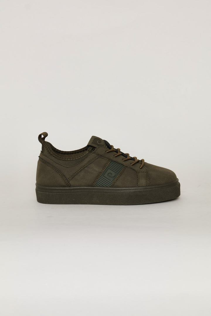 Pre-Boys Mono Sneaker - Olive