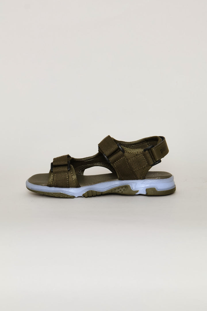 Pre-Boys Open Toed Adventure Sandal - Olive