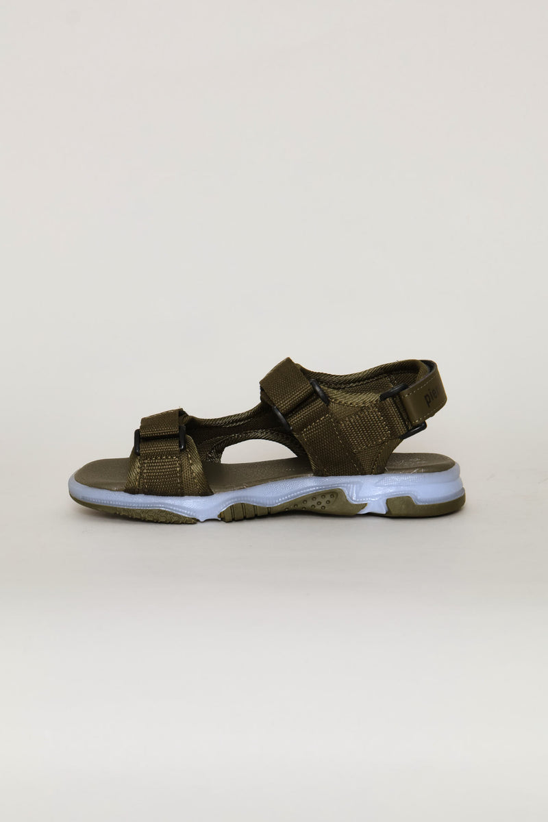 Pre-Boys Open Toed Adventure Sandal - Olive