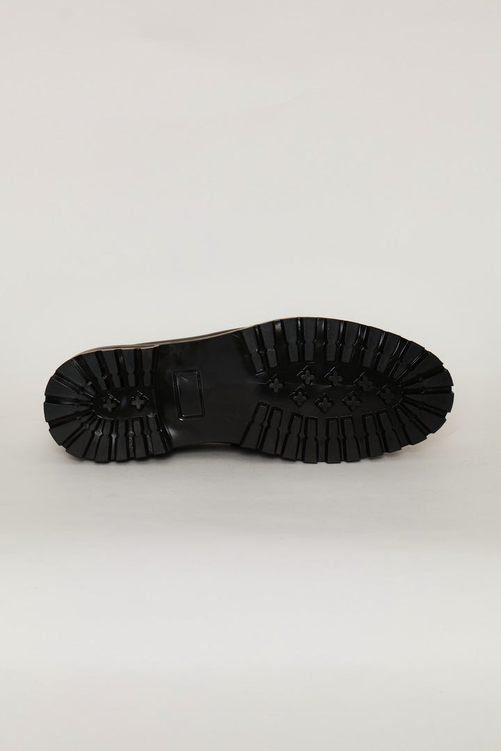Penny Moccasin Casual Loafer - Black