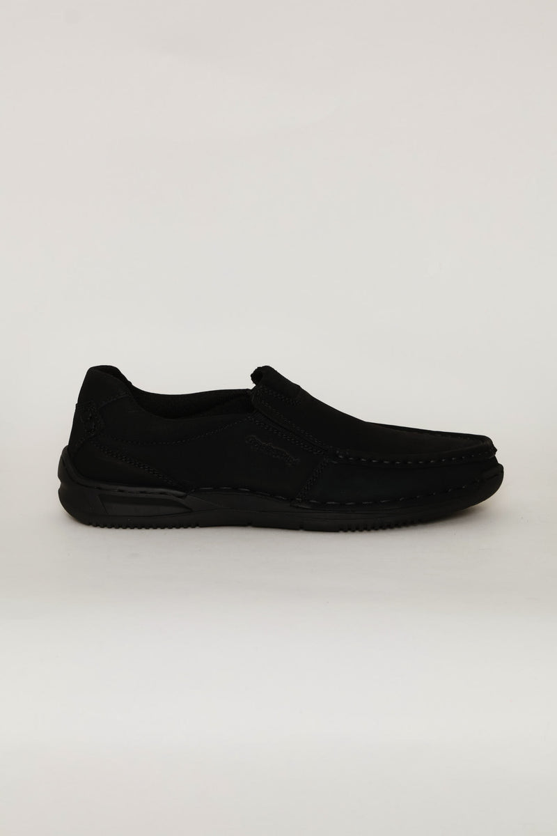Ronaldinho Casual Slip On - Black
