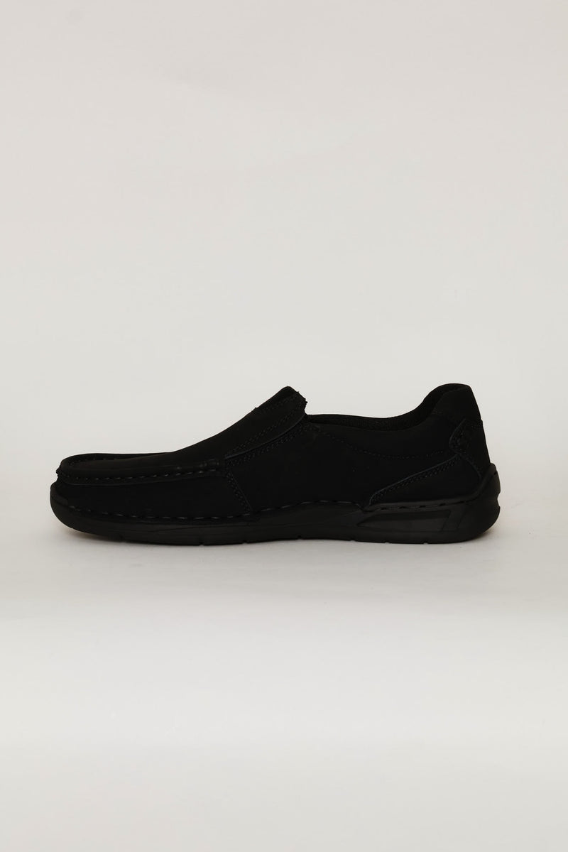 Ronaldinho Casual Slip On - Black