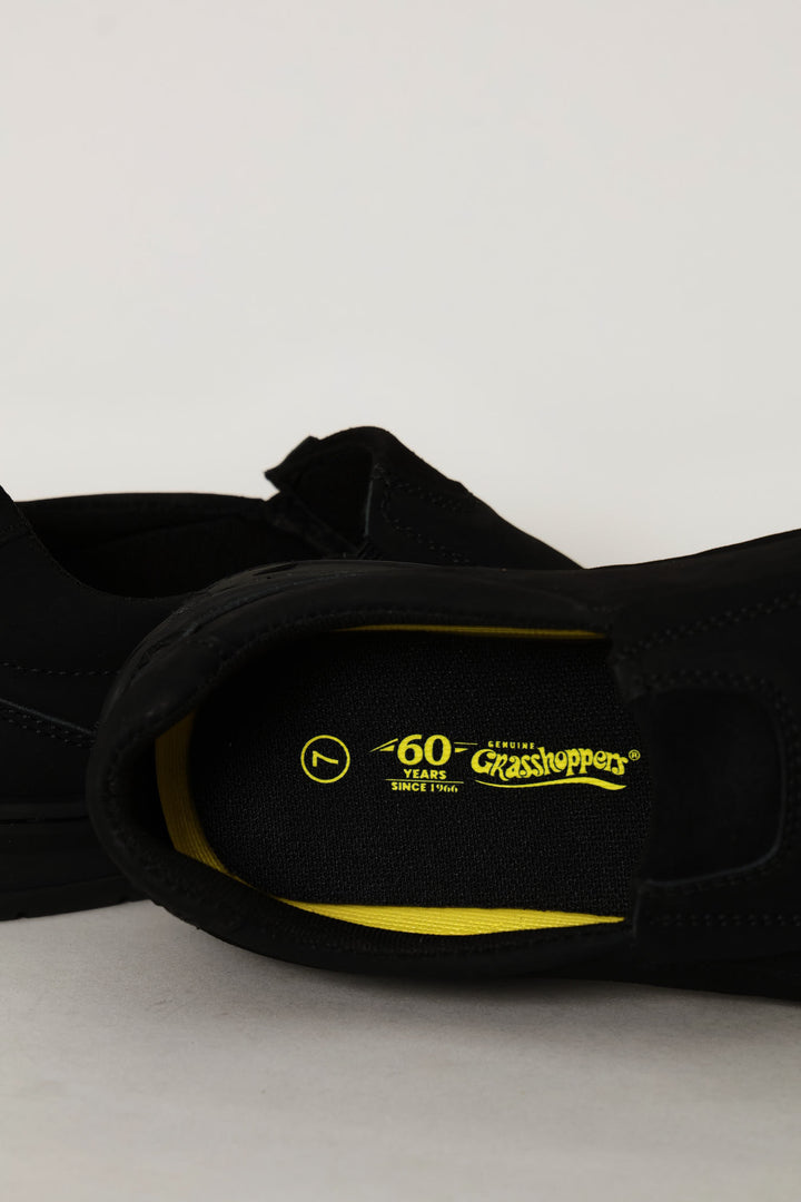 Ronaldinho Casual Slip On - Black