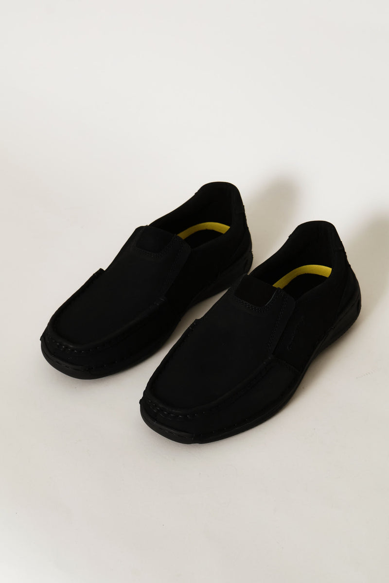 Ronaldinho Casual Slip On - Black