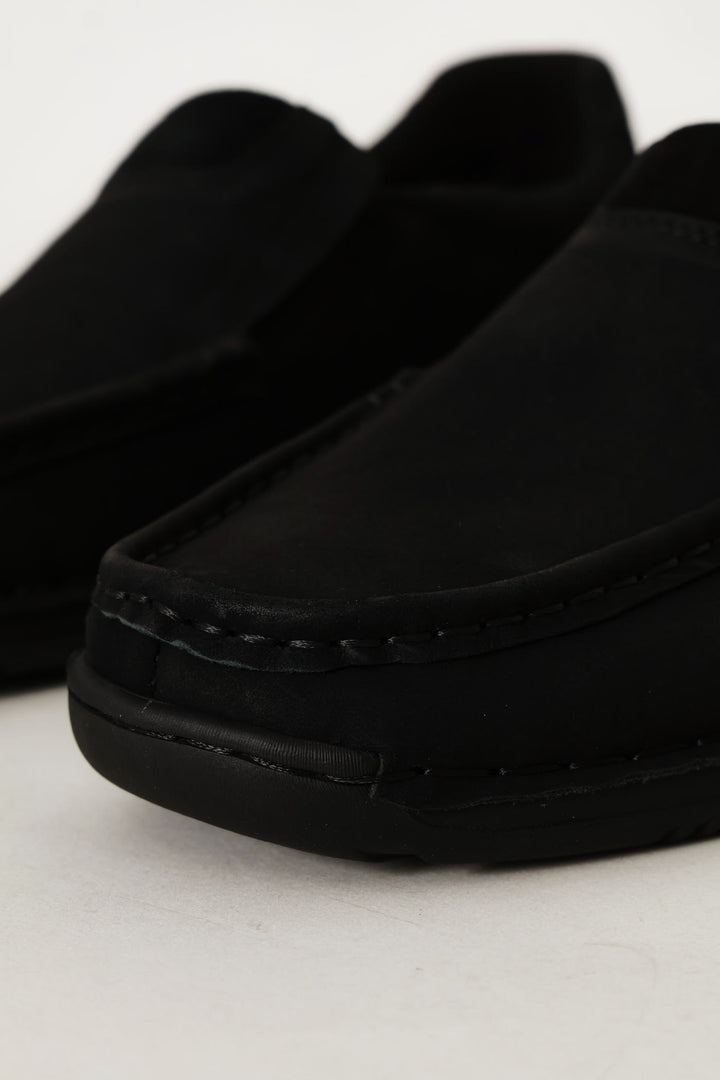Ronaldinho Casual Slip On - Black