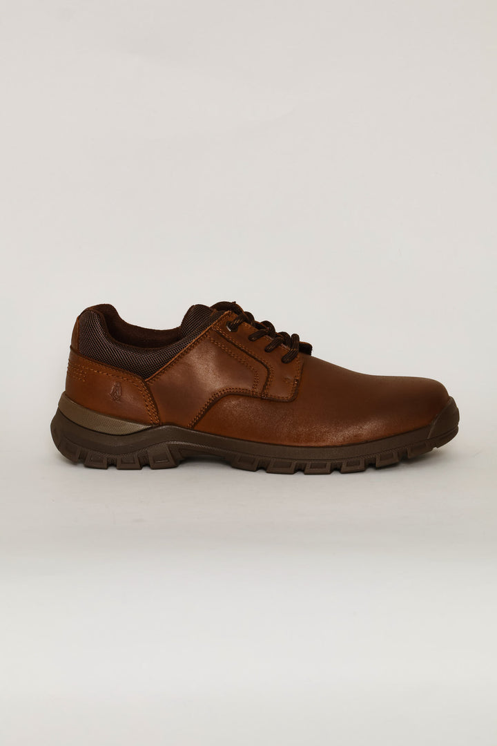 Dawie Lace Up Worker Shoe - Brown