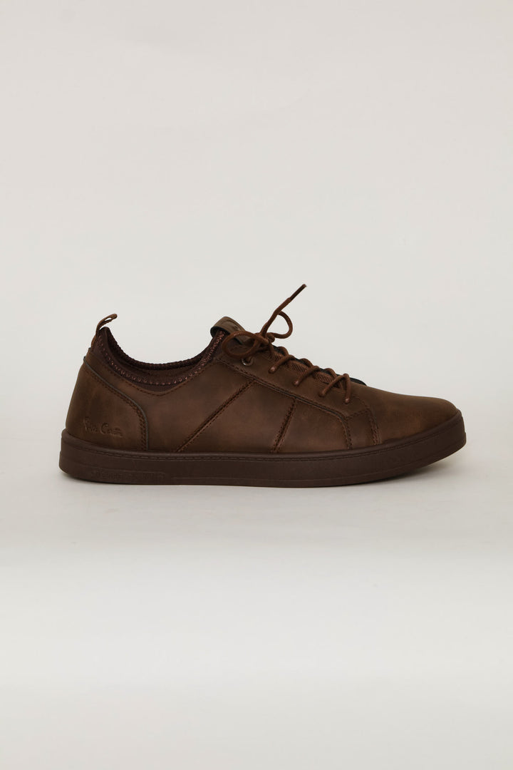 Mono Sock Sneaker - Brown