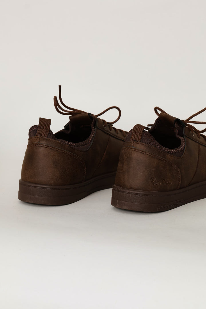Mono Sock Sneaker - Brown