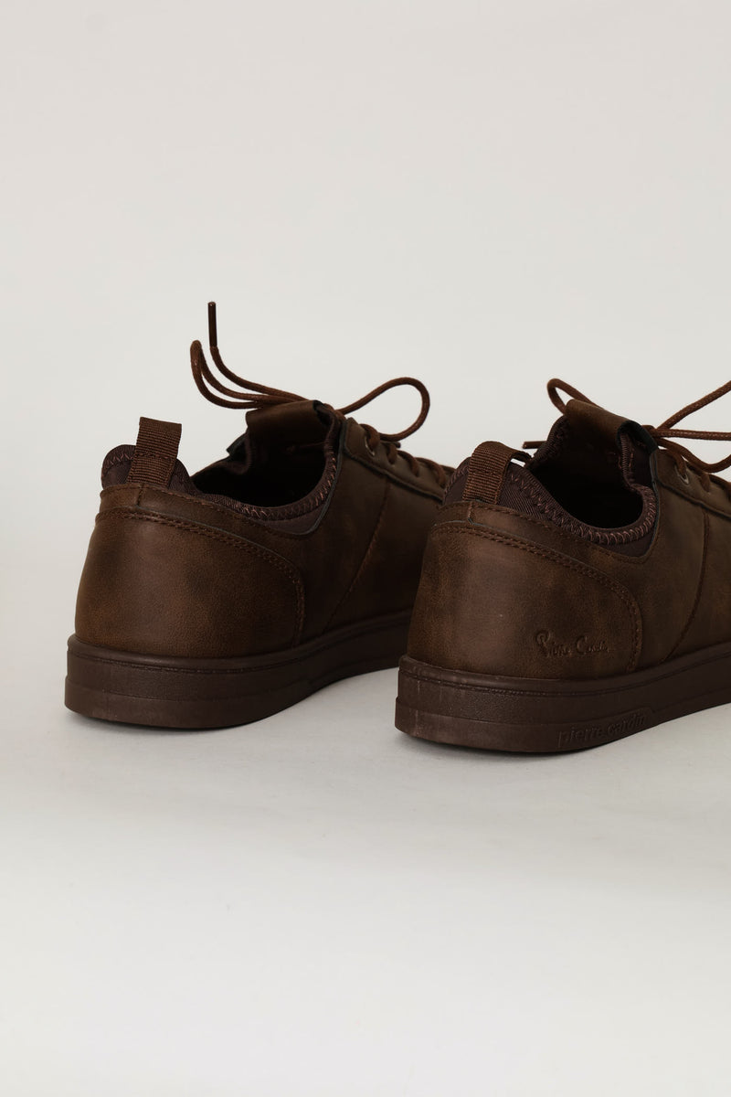 Mono Sock Sneaker - Brown