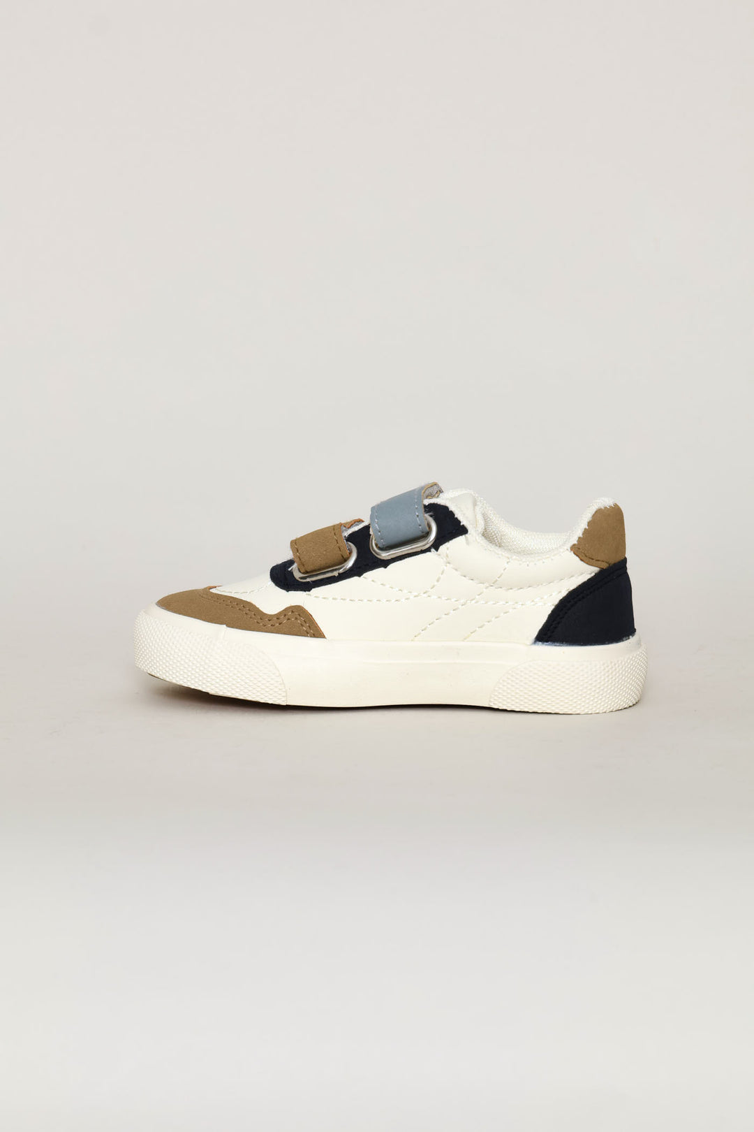 Pre-Boys Vulcanised Velcro Sneaker - Blue