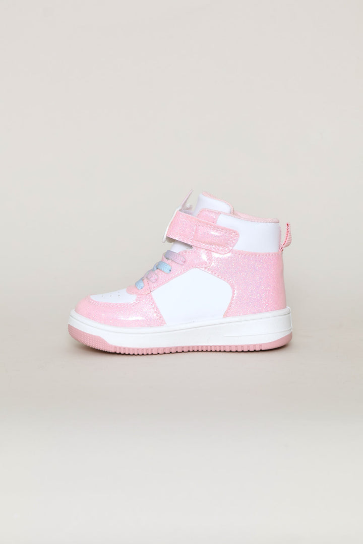 Pre-Girls Unicorn Hitop Sneaker - Pink