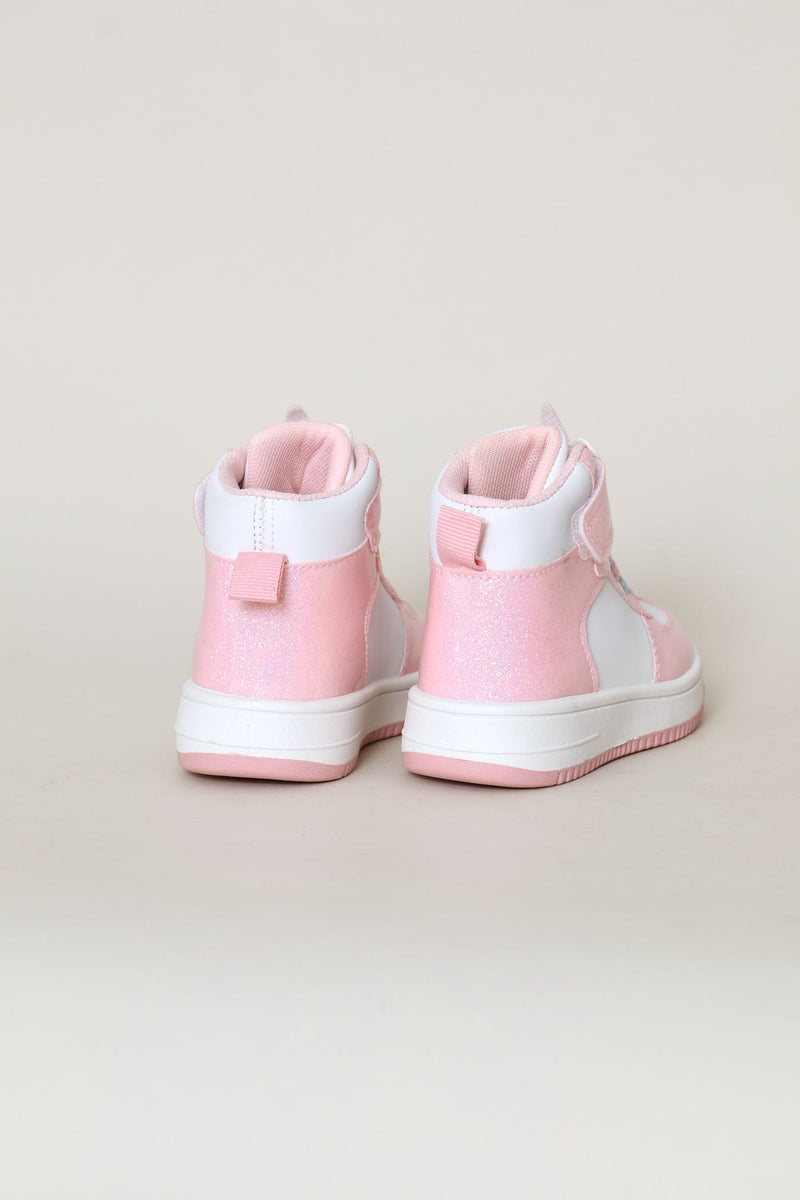 Pre-Girls Unicorn Hitop Sneaker - Pink